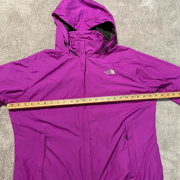 The Northface Jacket Womens XL Hyvent Lightweight Pink Magenta Breathable - Picture 14 of 16